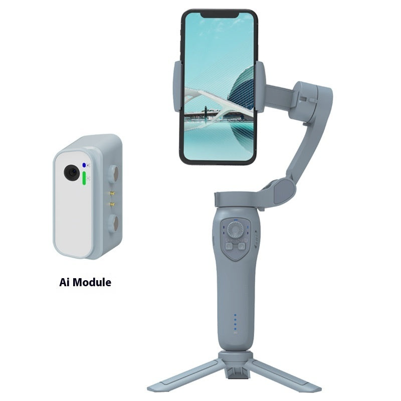 Mobile Phone Stabilizer Hand-held Tripod Head Three-axis Anti-shake