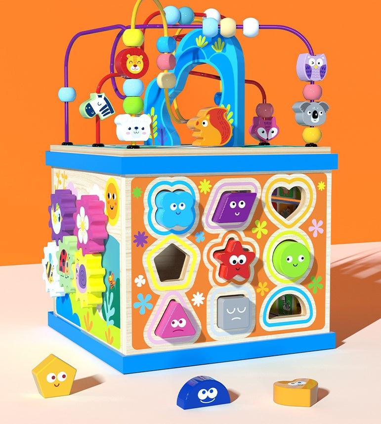 Jouets en bois pour bébés garçons et filles