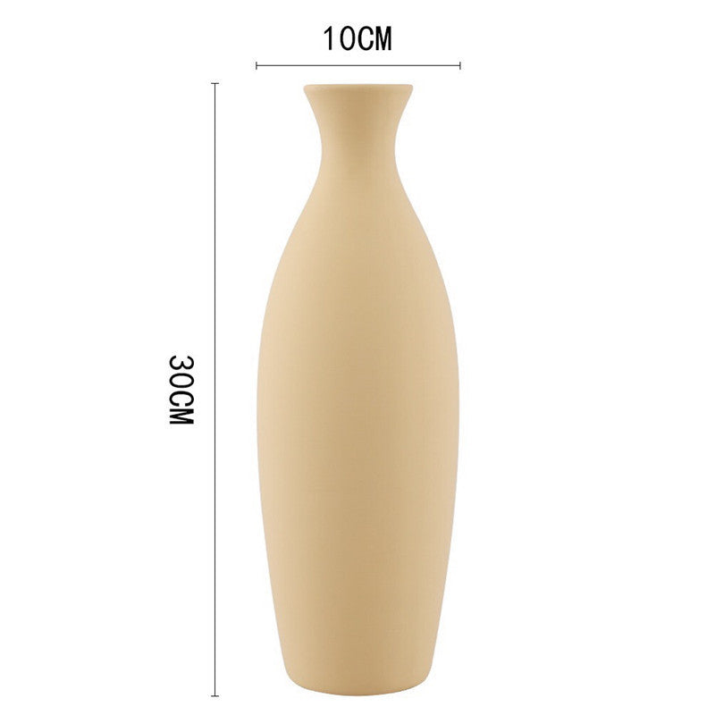 Ceramic Vase Home Furnishings, Creative Flower Arrangements