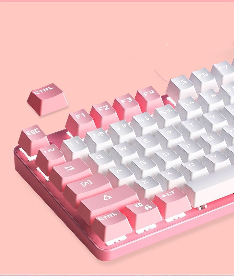 Real Mechanical Keyboard And Mouse Headset Set
