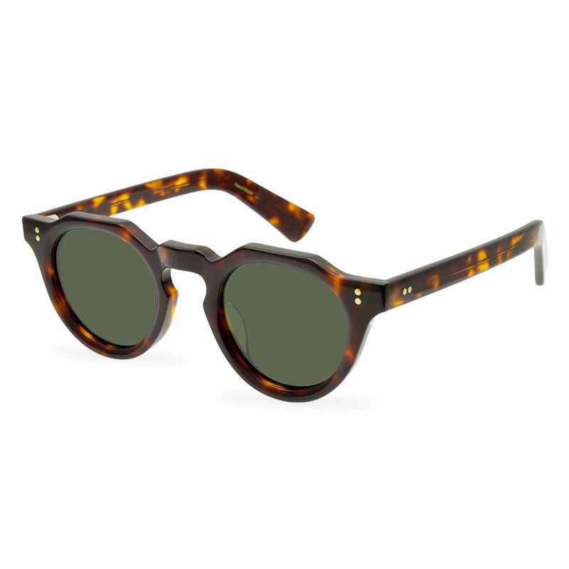 Lunettes de soleil ovales rétro pour femmes