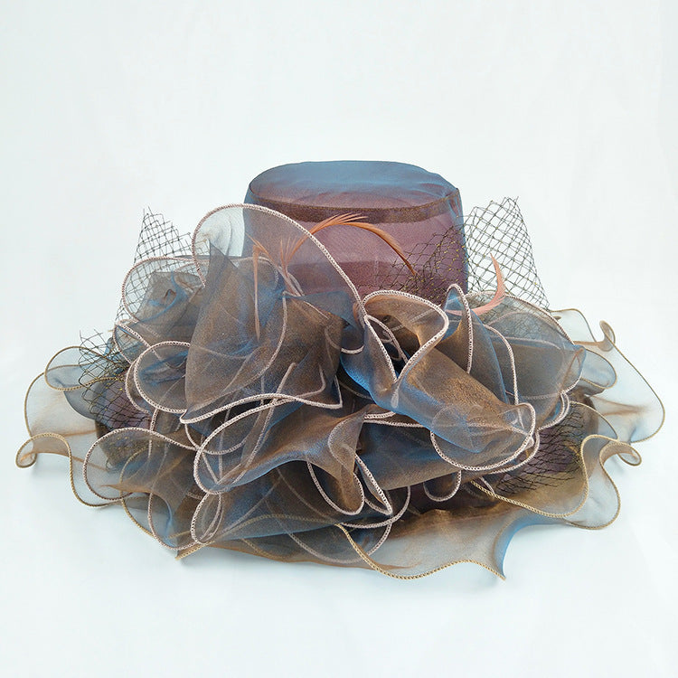 UV Protection European And American Organza Fashion Mesh