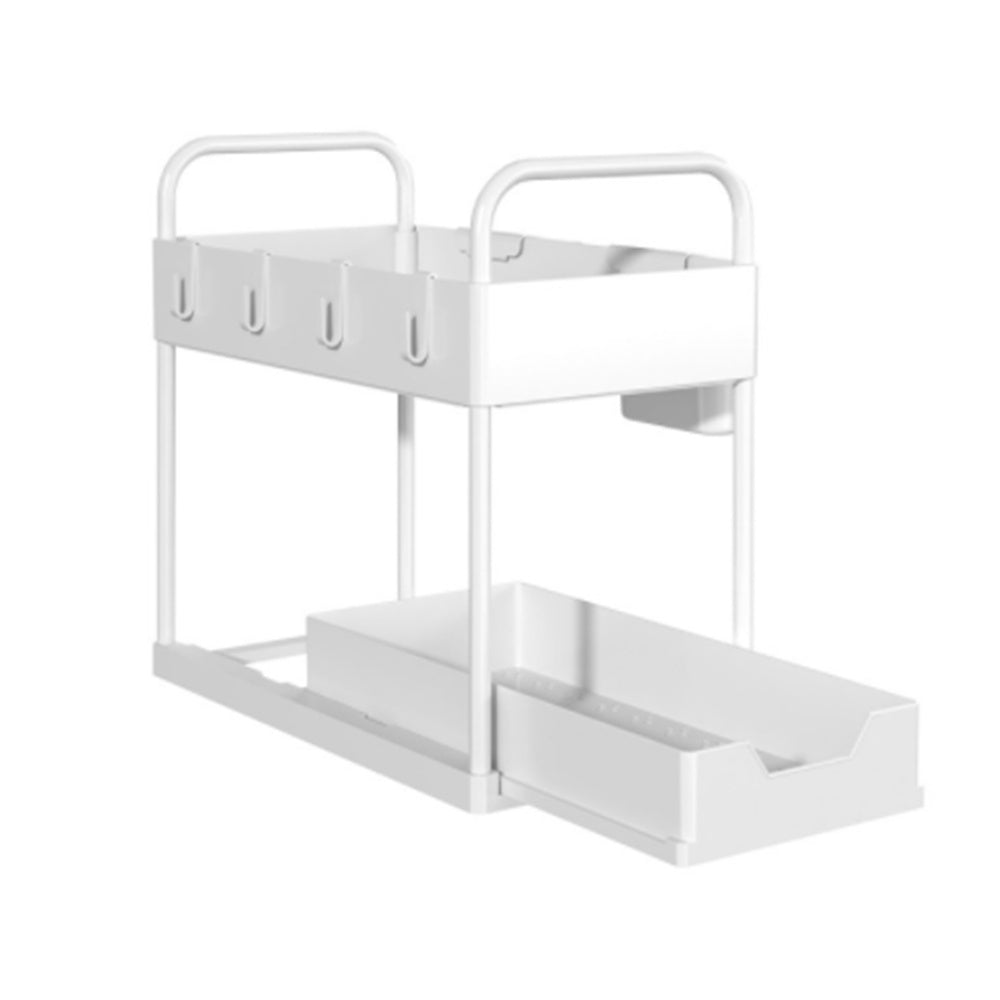 Double Layer Pull Out Seasoning Rack