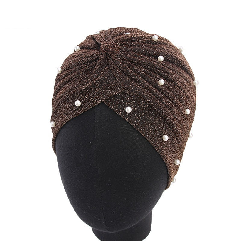Chapeau-foulard femme Perle Souffle de bébé