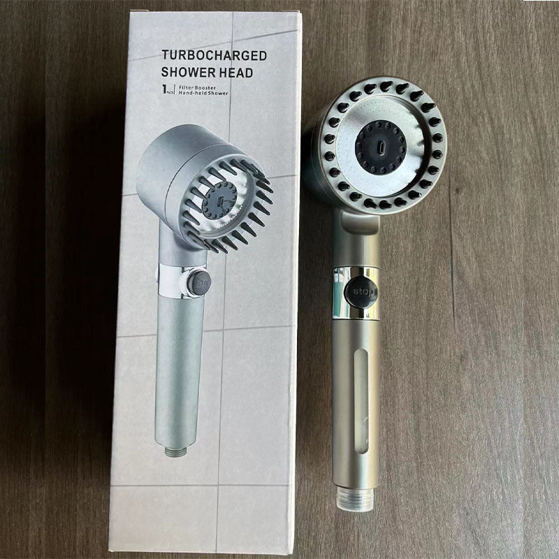 Supercharged Strong Filter Bathroom Water Heater Lotus Seedpod Flower Drying Set