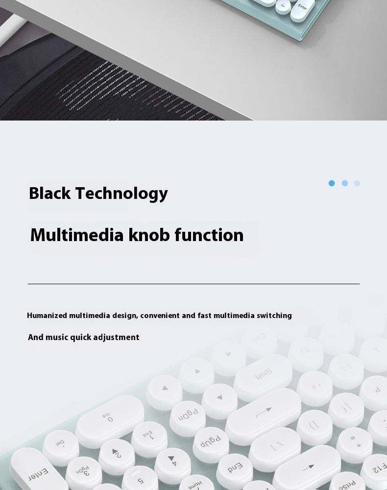 Lt500 Computer Wireless Keyboard And Mouse Set