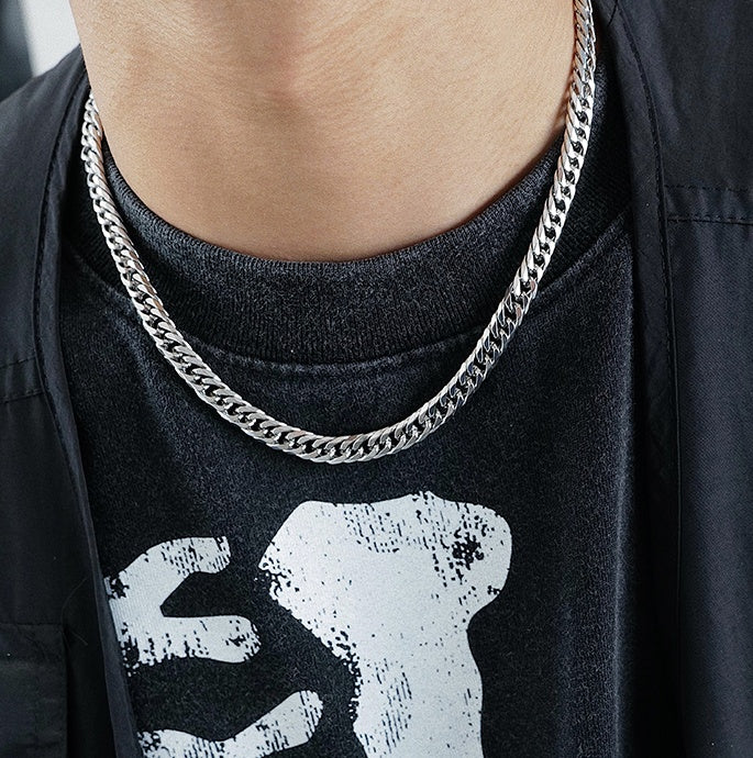 Titanium Steel Hip Hop Street Versatile Necklace