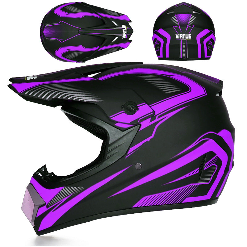 Casque Tout-Terrain Moto Petit Casque Tout-Terrain