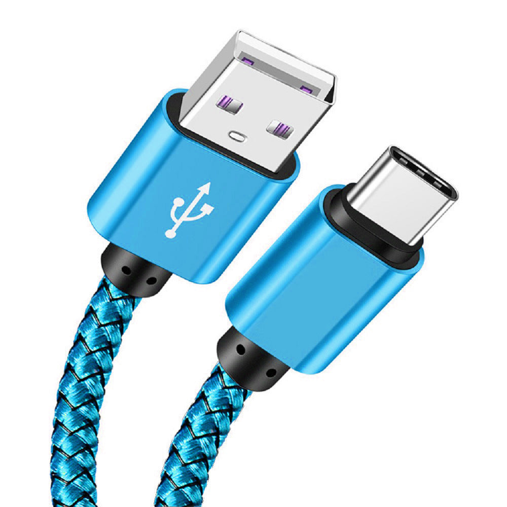 Câble de charge et de données tressé en nylon