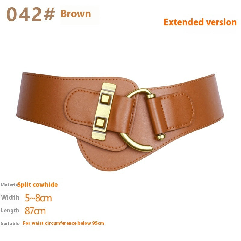 Ceinture en cuir pour femme