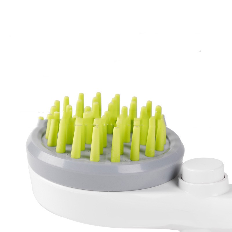 Outil de nettoyage pour animaux de compagnie Peigne de massage pour chats et chiens Brosse de bain Pomme de douche