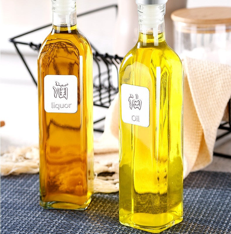 Glass Household Seasoning Bottle