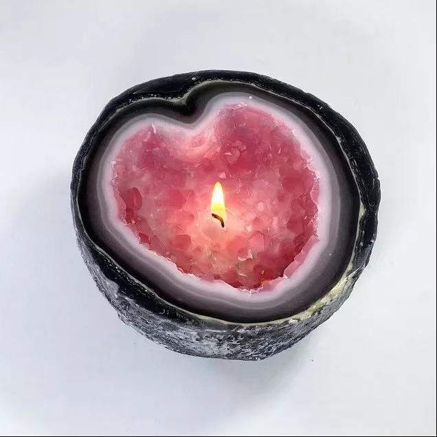 Bol Bougie Créatif Vintage Aromathérapie Artisanat en Résine