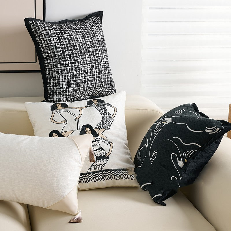 House Silent Wind Sofa Pillow Cases Modern Simple And Light Luxury