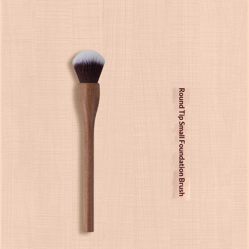 H Set Brush Vintage Soft Black Walnut Makeup Brush