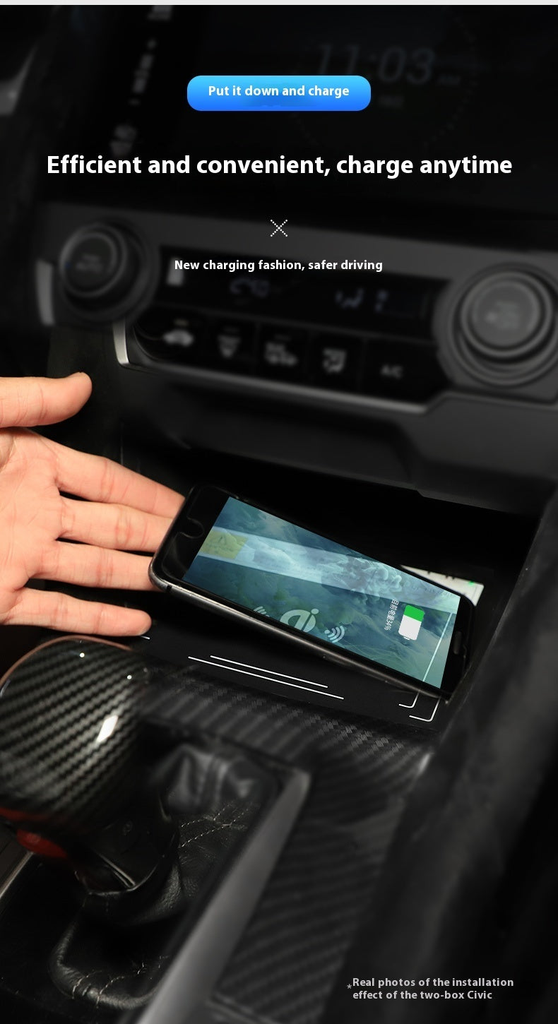 Central Control Wireless Two Door Car Charger