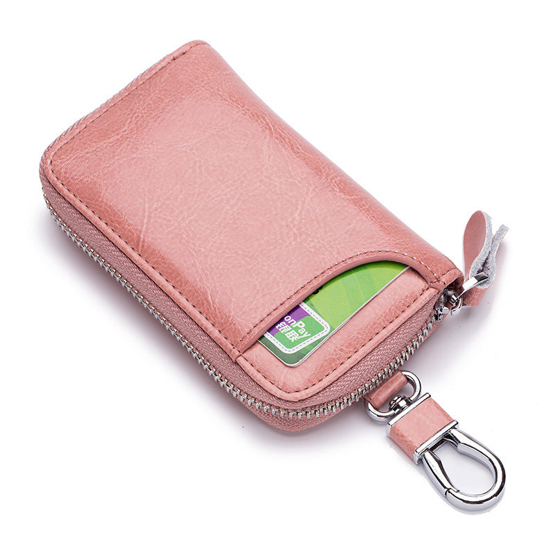 Fashion Multi-function Car Key Bag Lady Card Holder