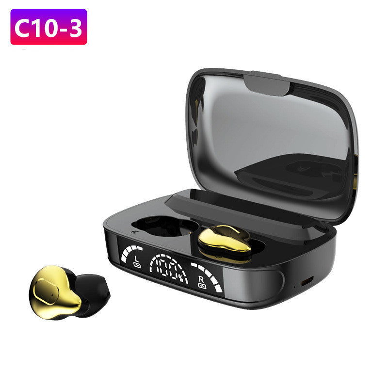 C10-3 Wireless Binaural Private Mode Battery Display Bluetooth Headset