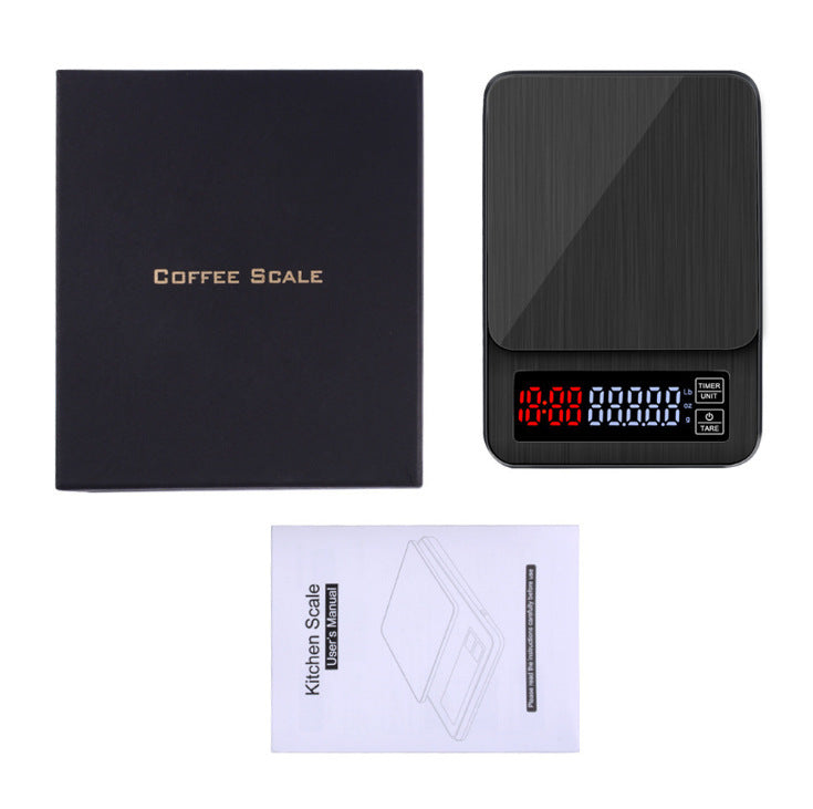 Balance de cuisine pour café à verser, balance électronique intelligente pour café