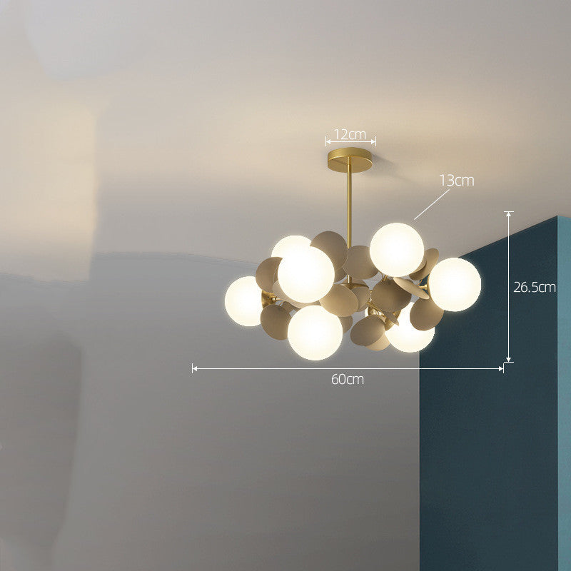Lustre Nordique Moderne Minimaliste pour Salon et Chambre