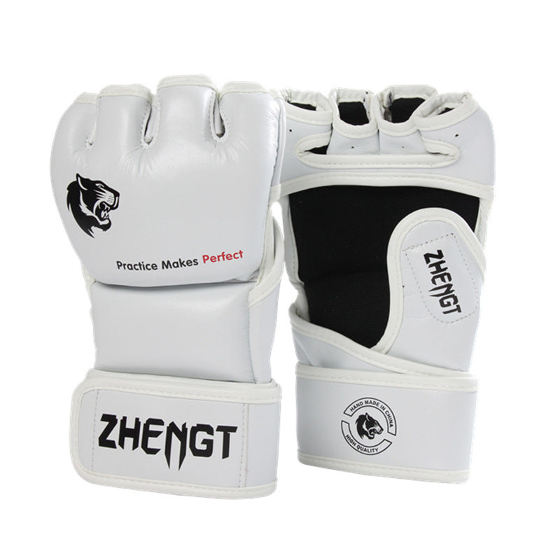 Half-finger And Split-finger Combat Sandbag Training Gloves