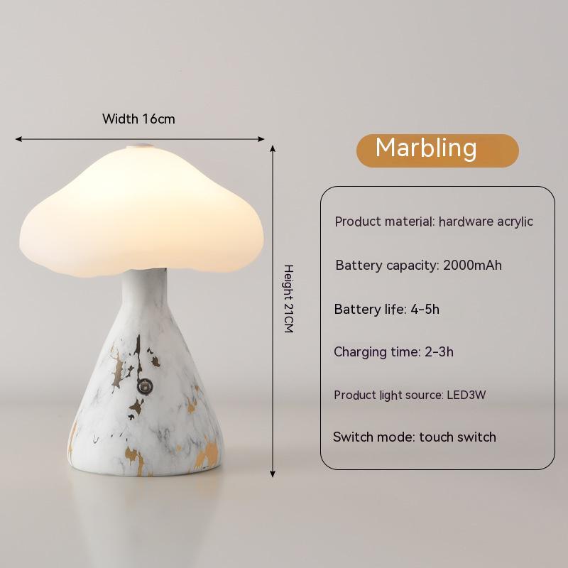 Lampe de charge tactile créative Ambiance