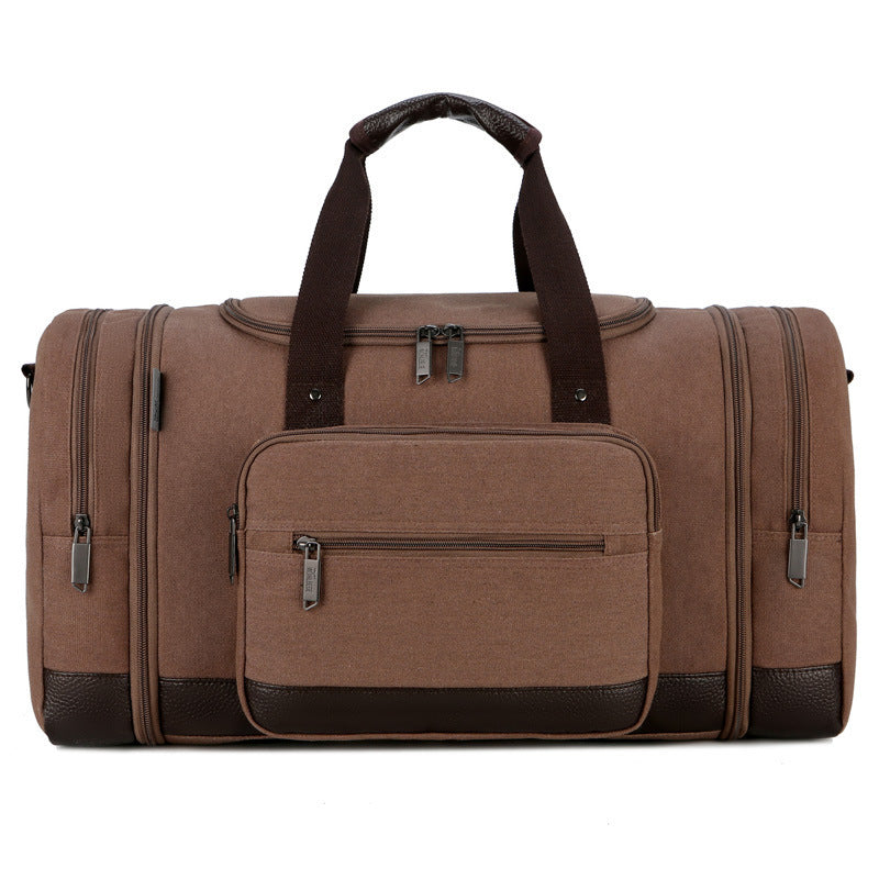 Sac de voyage grande capacité en toile Sac de cabine pour hommes Sac de sport coréen Sac de gym