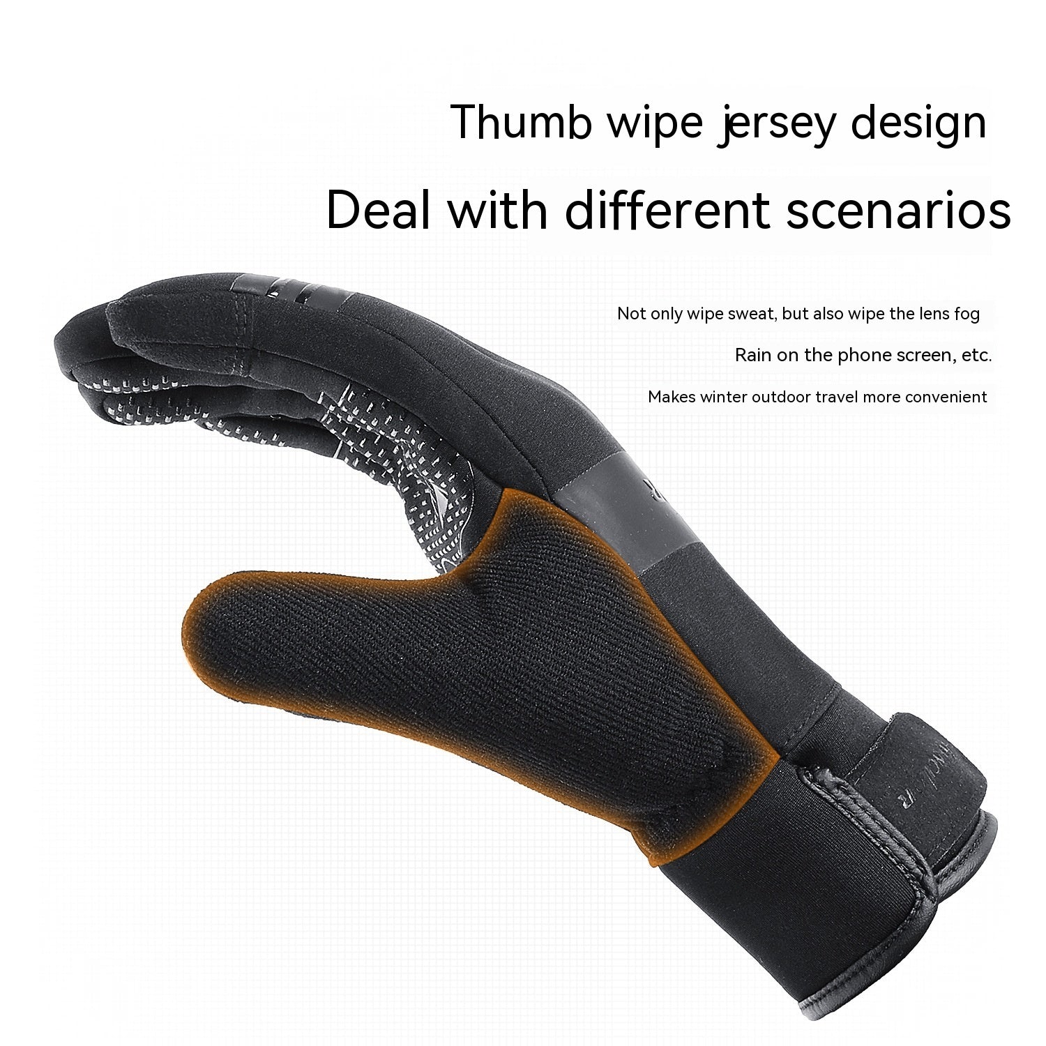 Gants de sport d'extérieur chauds et tendance pour hommes et femmes