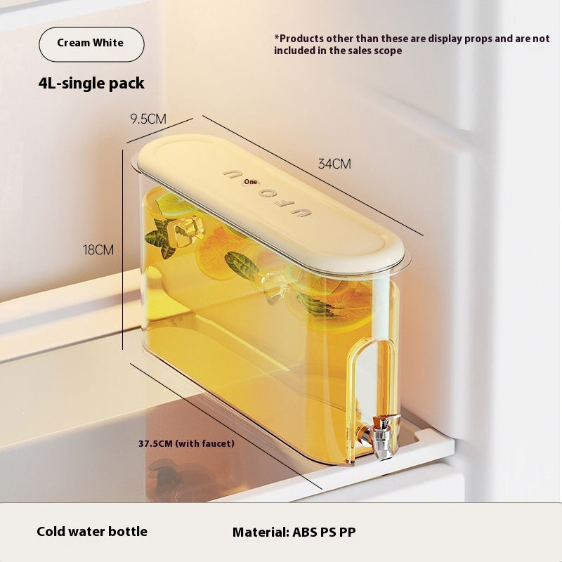Household Refrigerator With Faucet Large Capacity Gap Cold Kettle