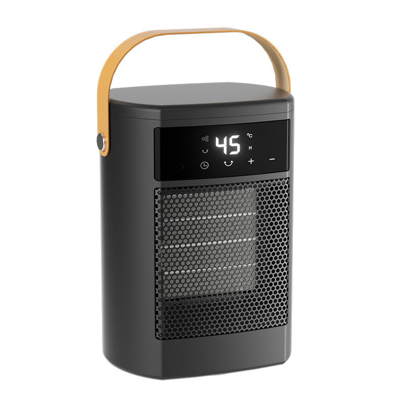 Souffleur d'air chaud ménager, petit appareil de chauffage télécommandé à tête oscillante