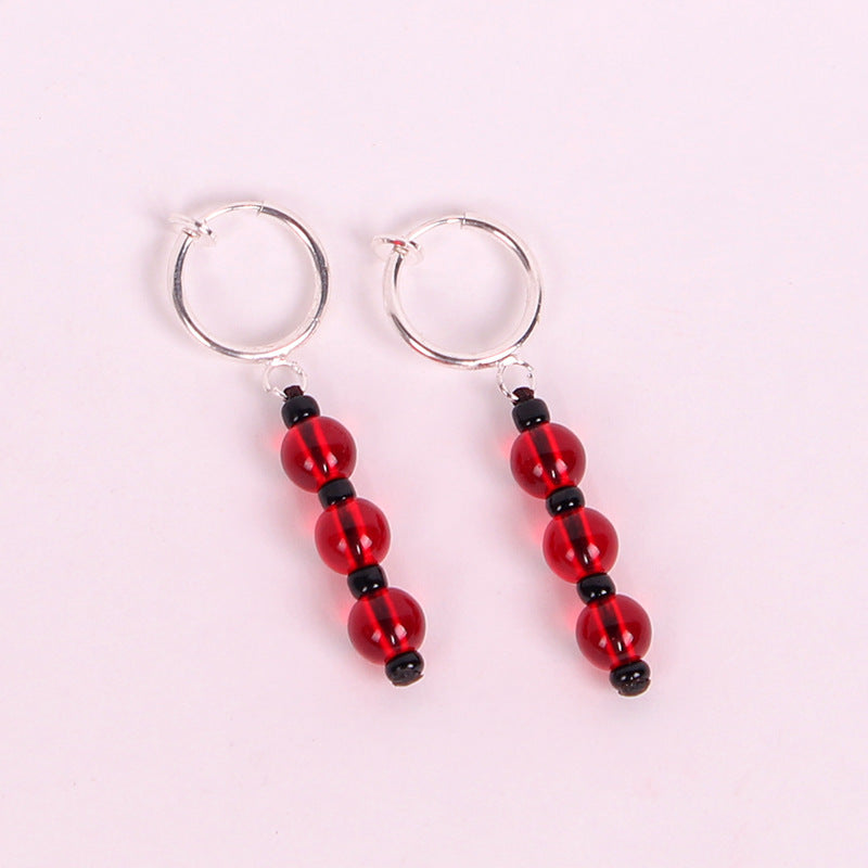 Boucles d'oreilles géométriques simples et tendance pour hommes et femmes