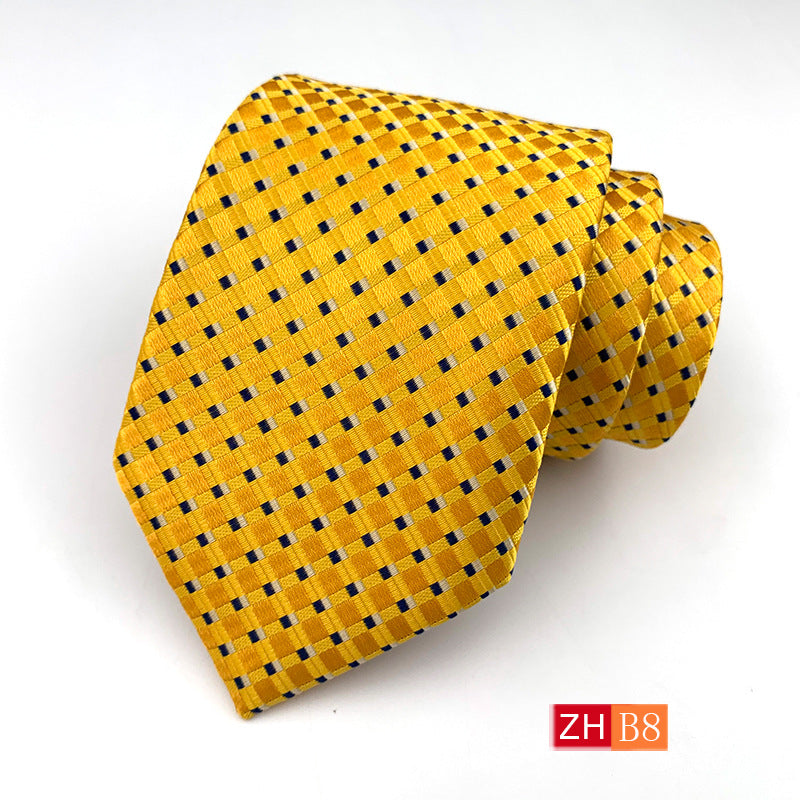 Cravate combinée homme en polyester et soie