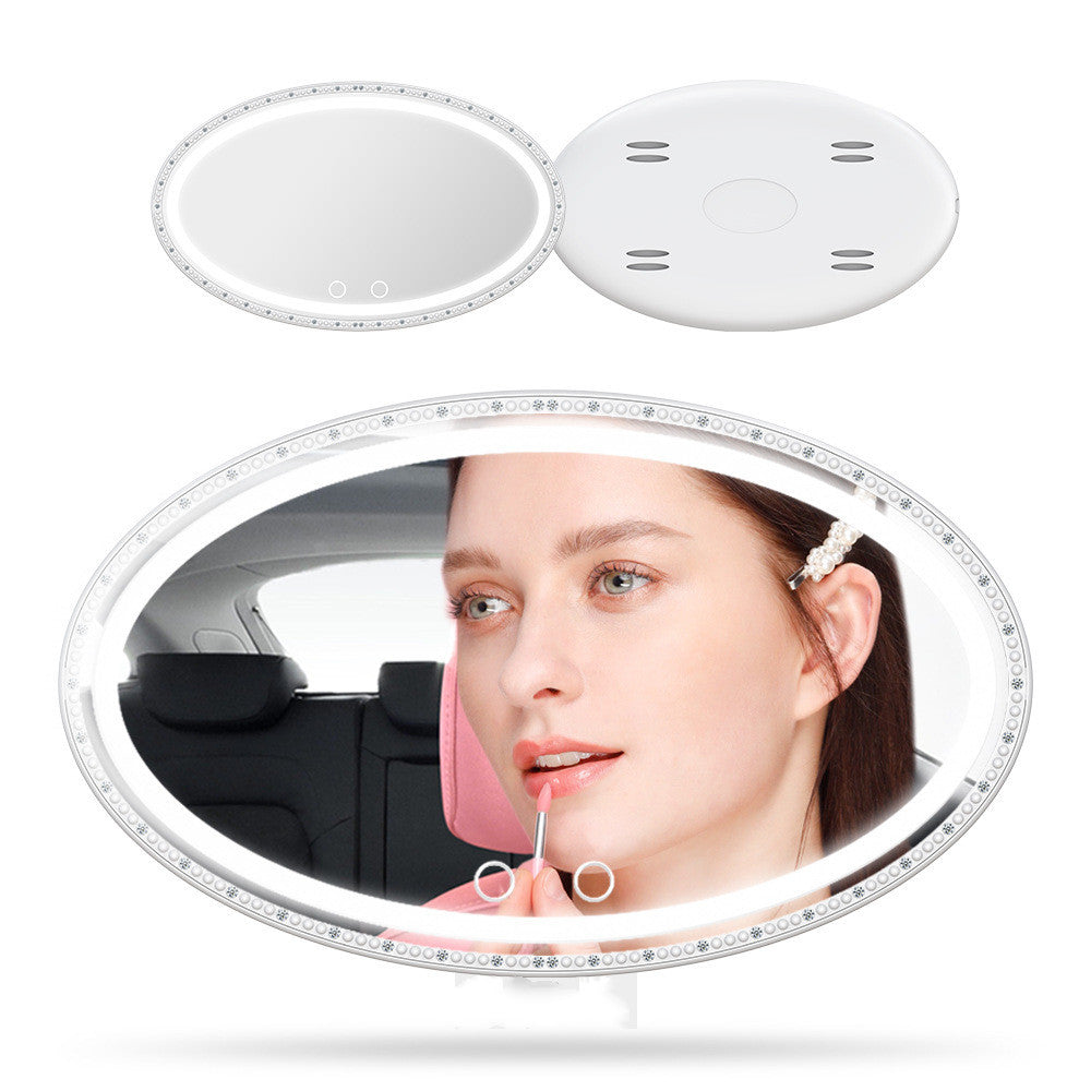 Car Sun Visor LED Makeup Mirror