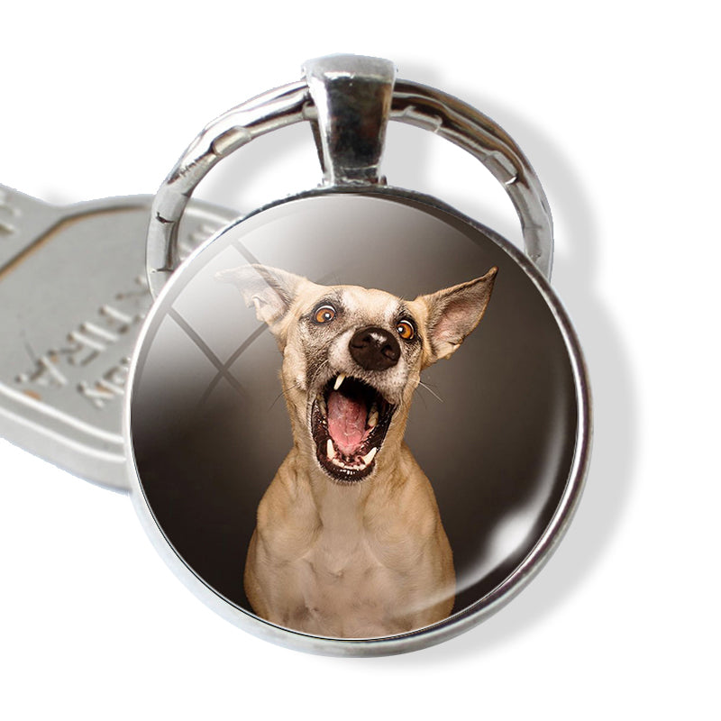 Fashion Personality Time Gem Creative Keychain