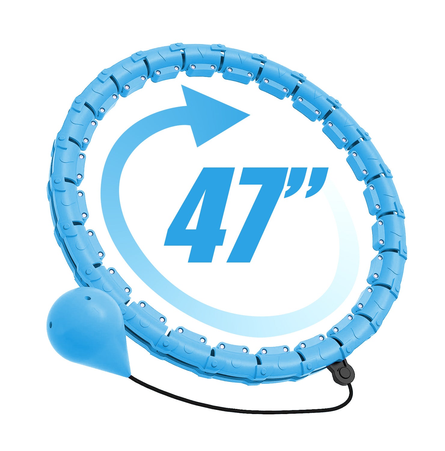 Balle de massage souple, fitness sportif, amincissement de la taille, détachable, ne tombe pas