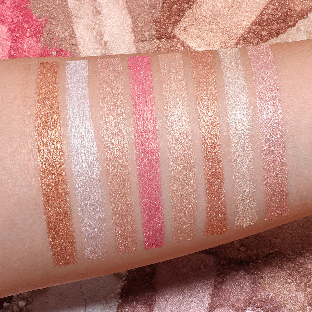 Poudre Illuminatrice 8 Couleurs pour Rehausser le Contouring de la Silhouette