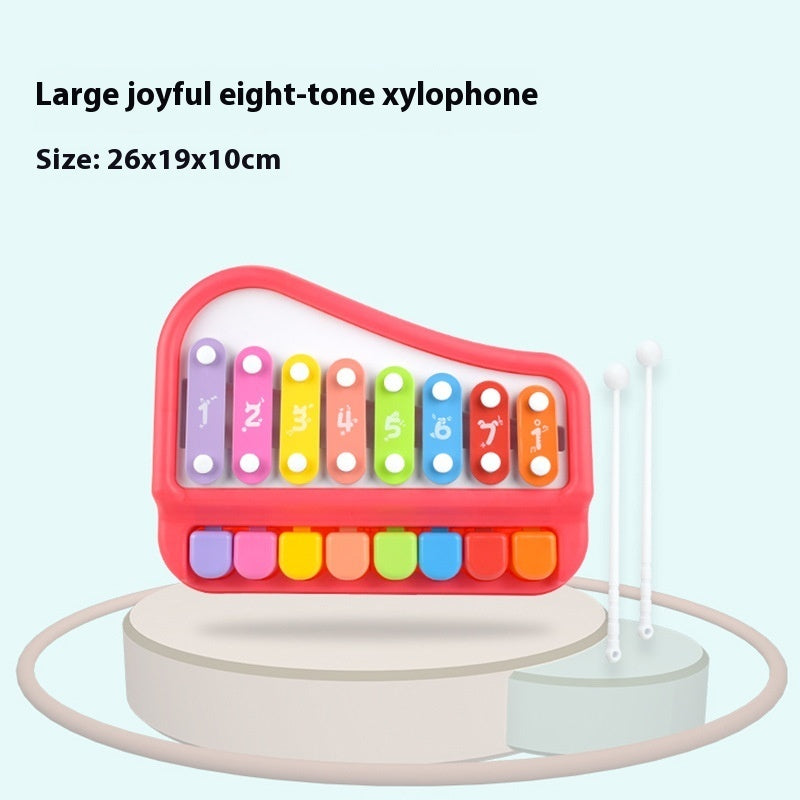 Children's Puzzle Eight-tone Toy Piano Percussion Instrument
