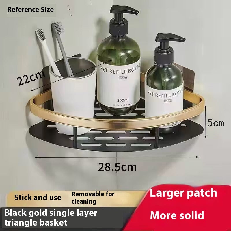 Wall-mounted Seasoning Rack Sink Draining Rag Rack Kitchen Domestic Sink Sponge Hanging Basket