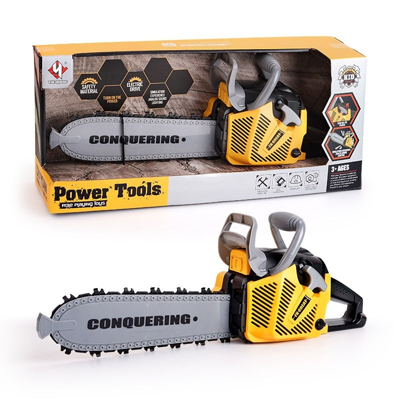 Children's Toolbox Toy Suit Play House Electric Drill Role