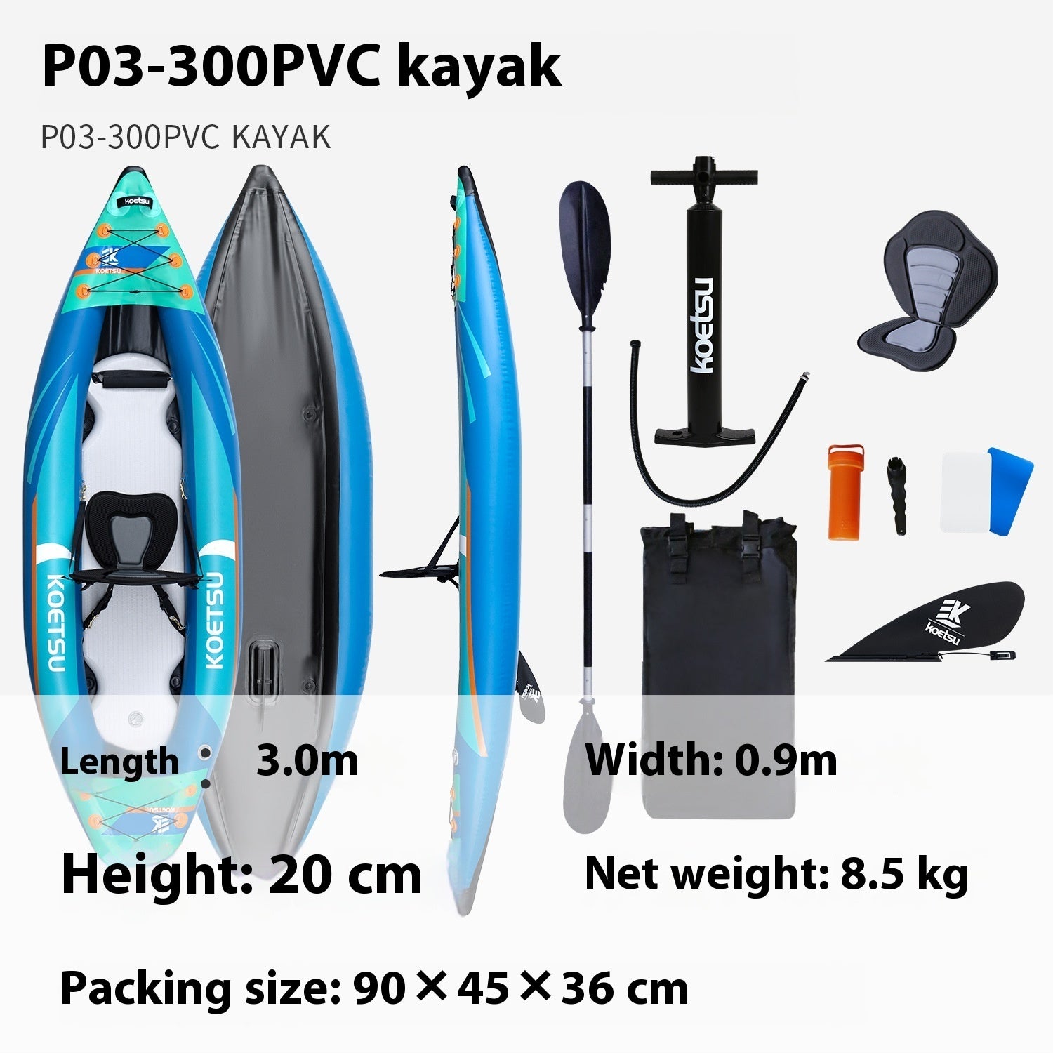 Single Double Canoe Rafting Rubber Raft
