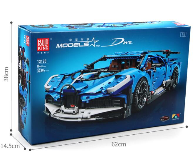 Sports Car Technology Machinery Building Blocks Toy