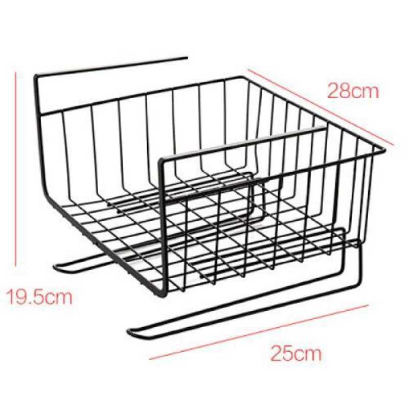 Punch-free Cabinet Hanger Kitchen Supplies Seasoning Rack Bathroom Multifunctional Hanging Basket Storage Rack