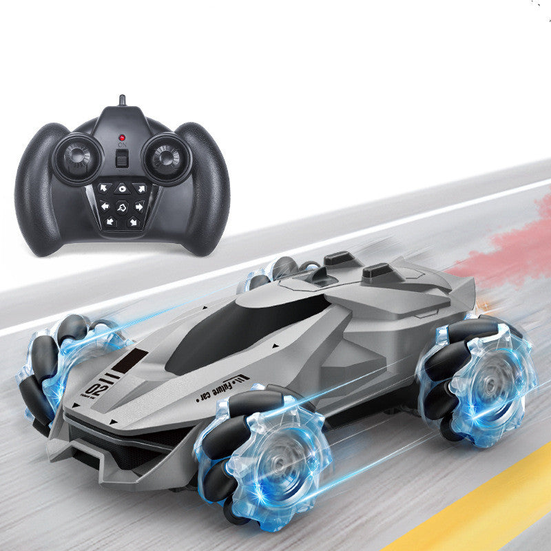 Simulation Spray Four Wheel Lateral Drift 2.4g Remote Control Stunt Car With Lights