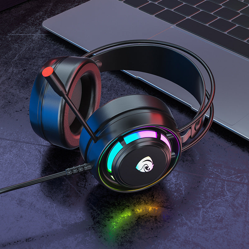 Casque de jeu pour ordinateur avec microphone