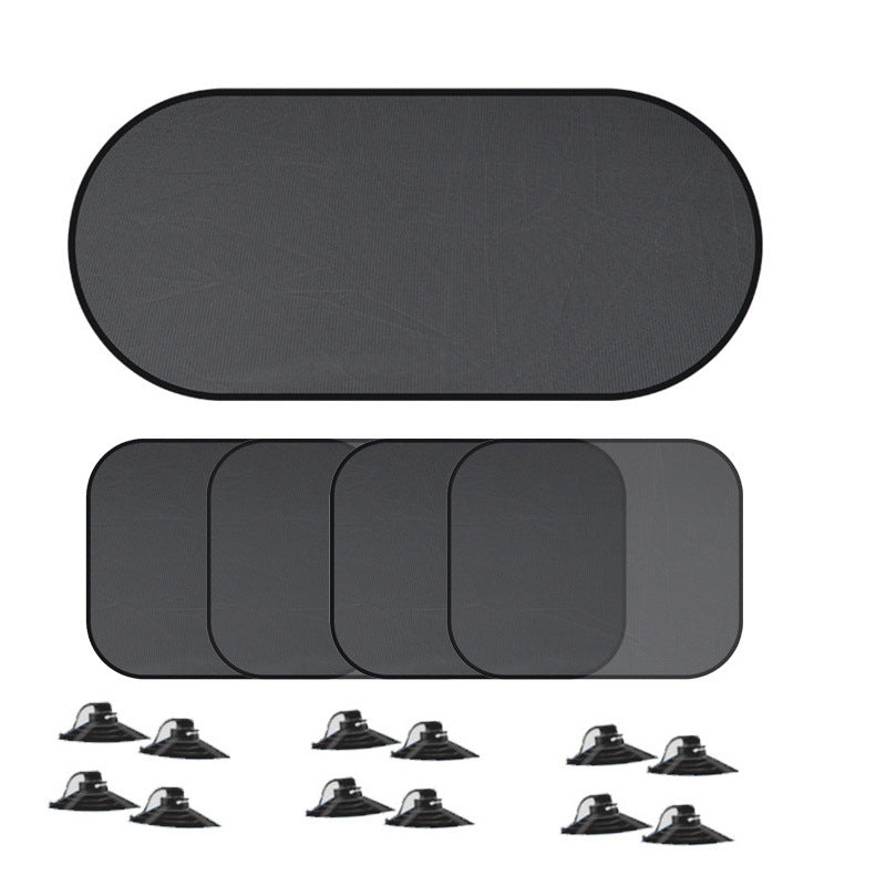 Summer Mesh Sunshade 5-piece Car Sunshade