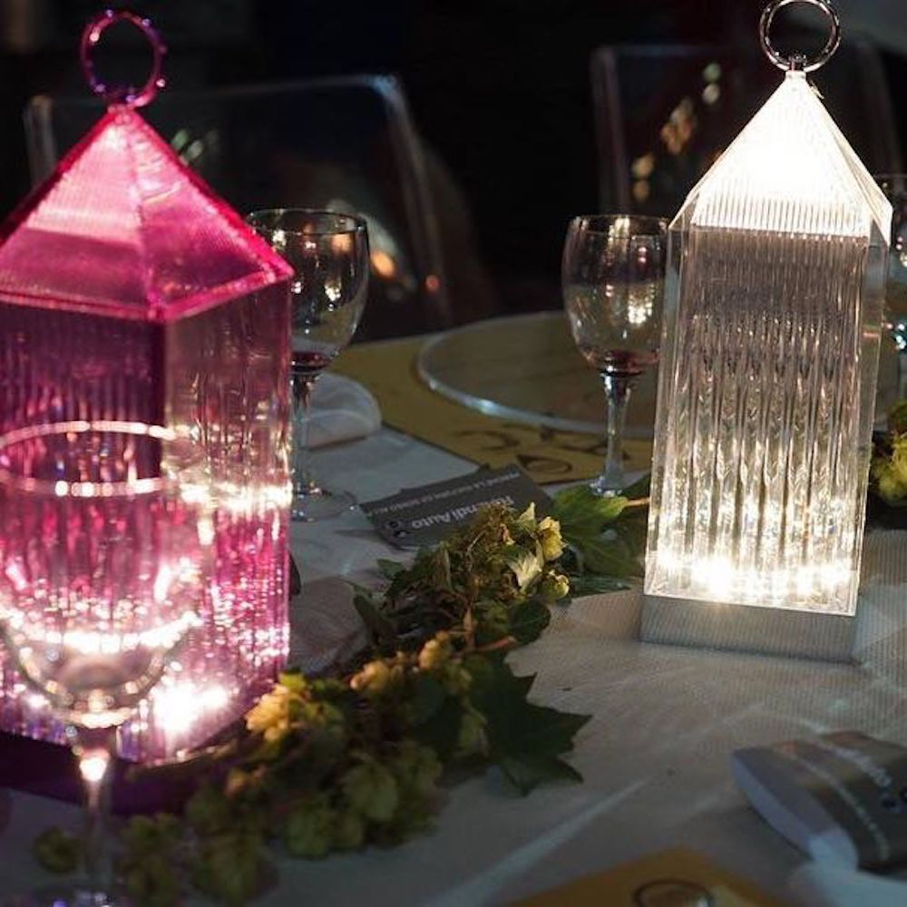 Bedside Ambience Light Touch Crystal Small Night Lamp