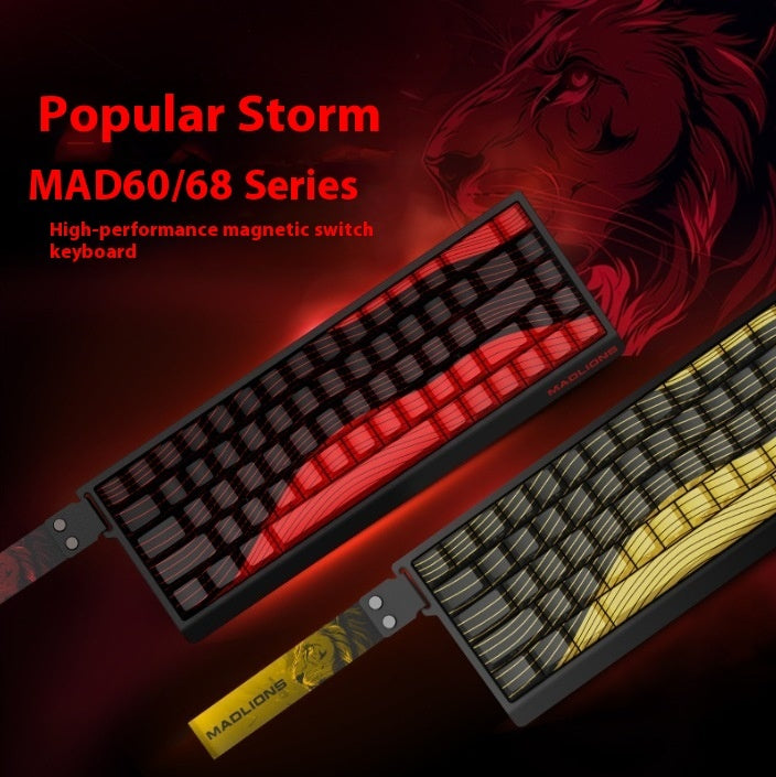 MAD6068 HE Mad68pro E-sports Magnetic Axis Keyboard