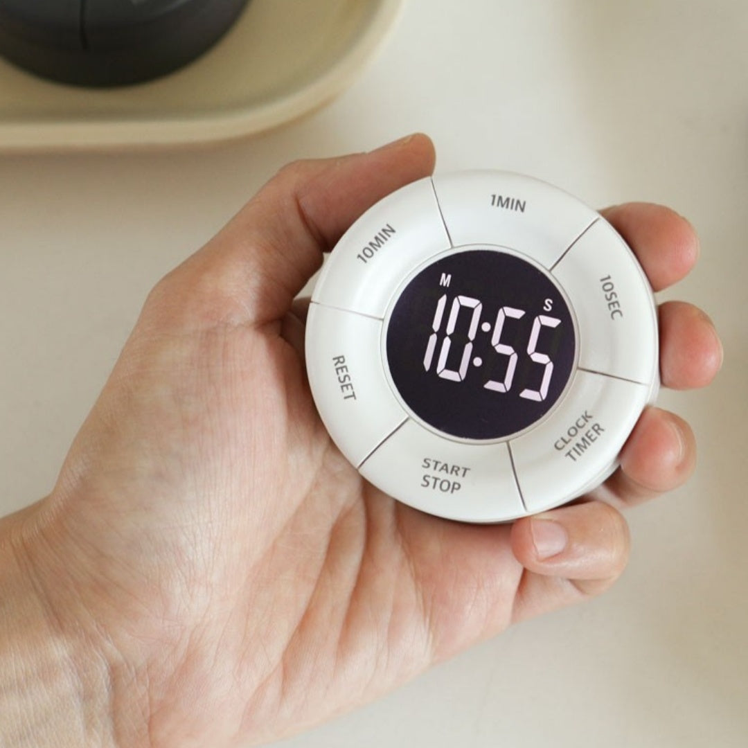Household Magnetic Kitchen Timer Time Management Alarm Clock