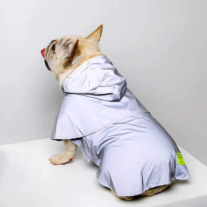 Imperméable réfléchissant pour animaux de compagnie - Promenades nocturnes