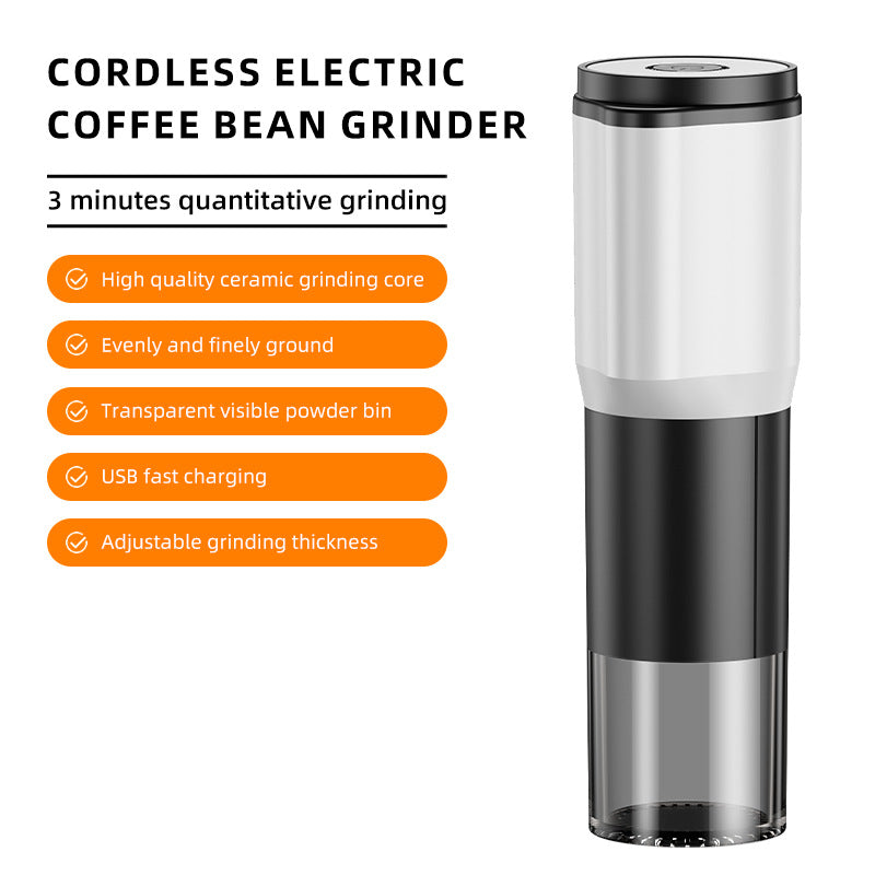 Electric Rechargeable Intelligent Timing American Coffee Coffee Grinder Grinder